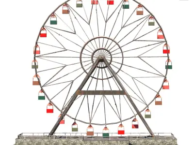 Ferris wheel 3D model