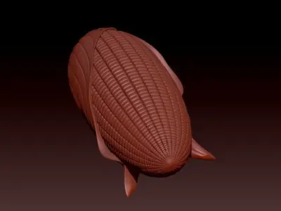 roasted corn 3D print model