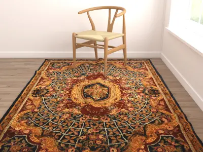 Rugs No 716 Low-poly 3D model