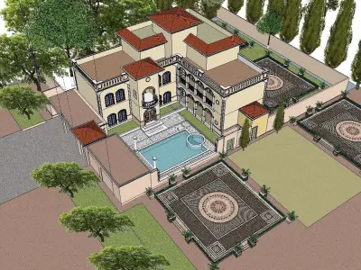 Regal-Luxury-Villa Area-077 3D model