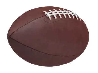 American Football Ball 3D model