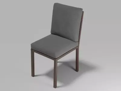 Chair dining 3D model