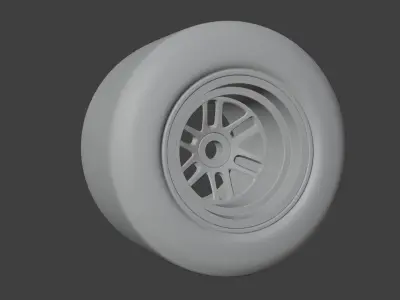 Wheel Of Formula 1 2017 3D model