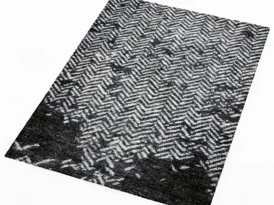 Baxter SCARLET TWILL CARPET 3D model