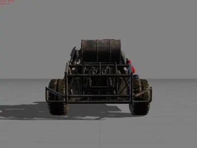 Buggy Old Super Model PUBG 3D model