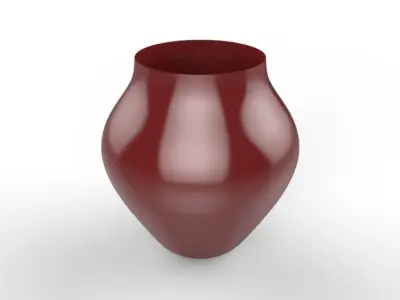Flower vase 3d model for 3d printing Free 3D print model