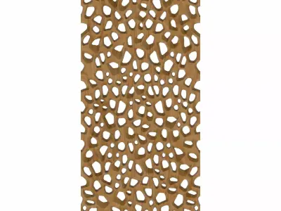 Decorative panel STL 3D model order