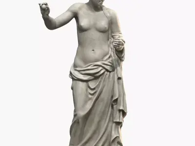 Venus statue of aphrodite 3D model