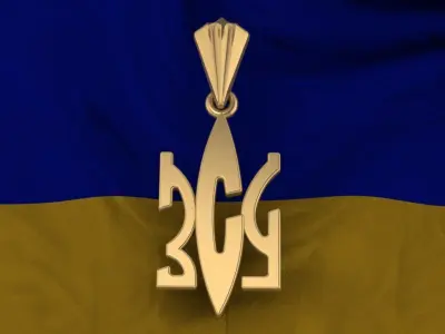 Ukrainian Trident  3D print model