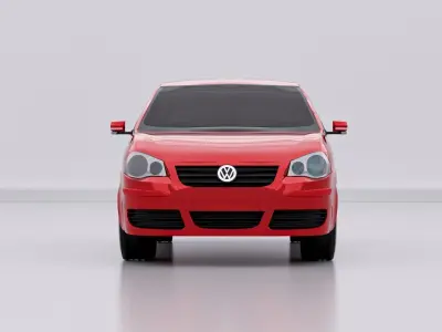 Volkswagen Polo IV high poly  3D model