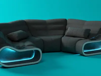 Modern Sofa  3D model