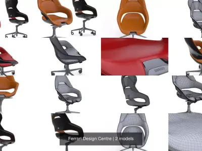 Ferrari Design Centre 3D Model Collection