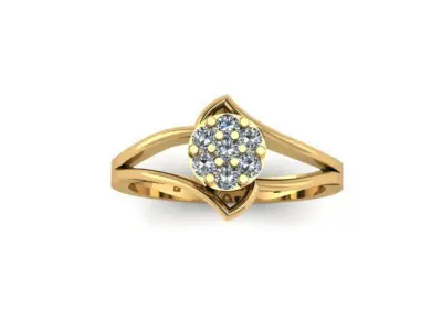 fancy ring for womens 3D print model