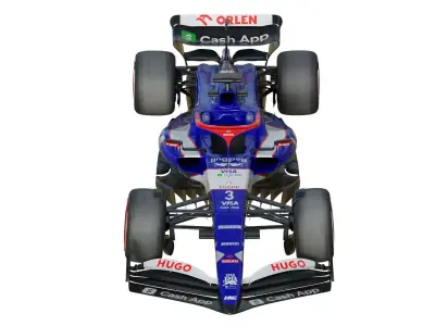 F1 Racing Bulls 2024 3D model