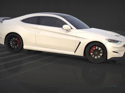 vehicle sports car 3D model