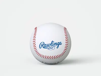Rawlings Baseball 3D model
