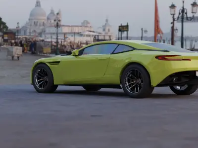 Aston Martin DB11 2017 3D model 3D model