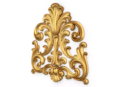 carved classic decorative ornament cnc 3d printing stl 57 3D model