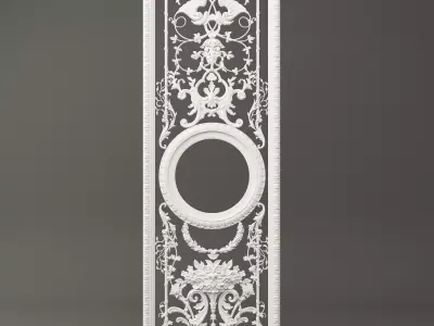 classic plaster 3D model