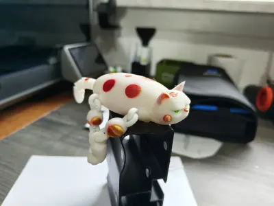 Grumpy Old Cat 3D print model
