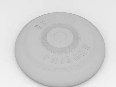 Frisbee 3D model
