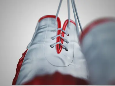 Boxing gloves 3D model