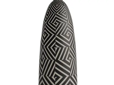 Cody Hoyt Geometric Ceramic Vase Collection 3D model