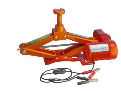 Electric Car Jacks Low-poly 3D model