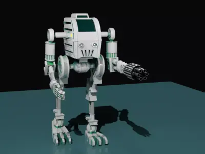 X 21 Defender Free 3D model