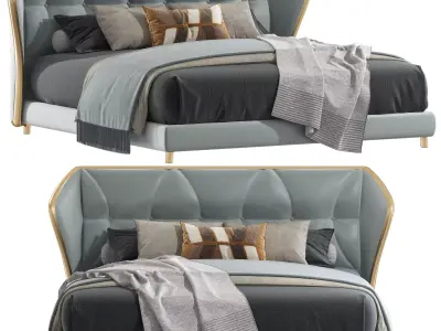 Excellent Platform Bed 3D model