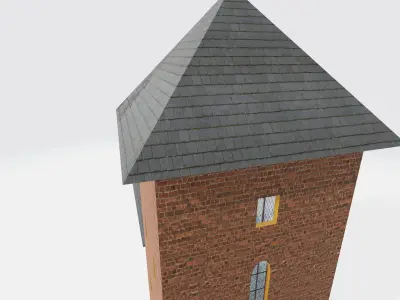Church 3D model Free 3D model