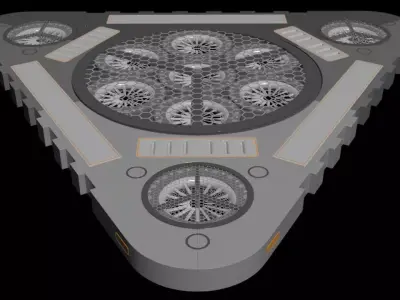 Triangle Drone - Tr3B Kit - Concept 3D print model