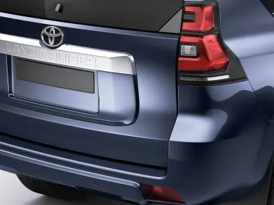 Toyota Land Cruiser J150 2018 3D model