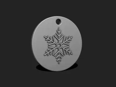 Christmas Ornament - Pendant -  Christmas Tree  - Decor - 11 3D print model