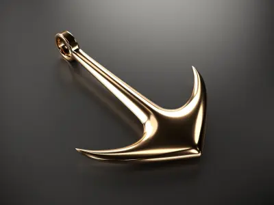 Anchor 3D model