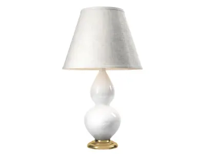 Ceramic Lamp Low-poly 3D model