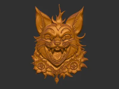 scarycat cnc  3D print model