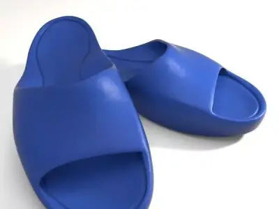 Sport Slippers 3D model