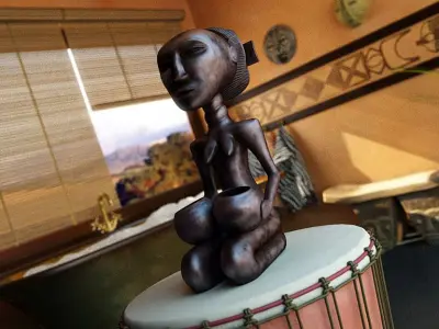 Archmodels vol 32 - African Decorations 3D model