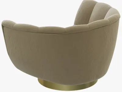 Brabbu Essex armchair 3D model