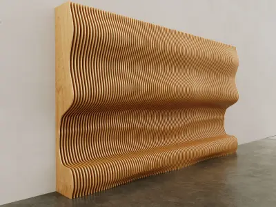 Parametric Wall 3D model