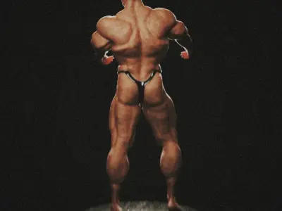 Bodybuilder alfa 3D model