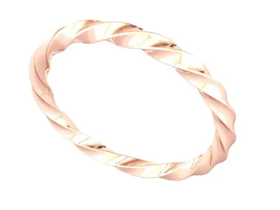 stack ring 3D print model 3D print model