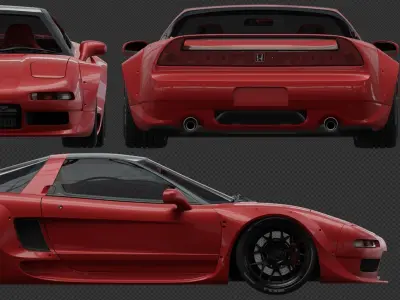Honda NSX NA1 3D model