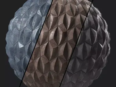Stone Wall Materials 100- Decorative Pattern - Pbr 4k Seamless Texture