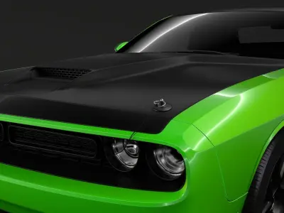 Dodge Challenger TA 2017 3D model