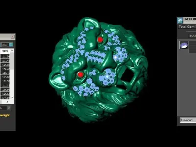 Tiger Ring Puma 3D model