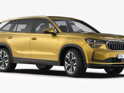 Skoda Kodiaq 2024 3D model