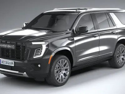 GMC Yukon Denali 2025 3D model