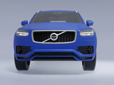 Volvo XC90 T8 2017 3D model